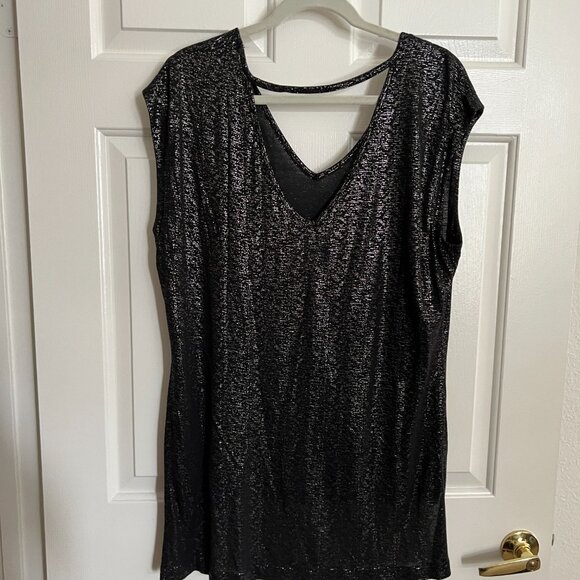 Jennifer Lopez shimmery light top 0X - Picture 2 of 6